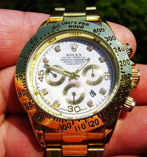 zegarek rolex złoty